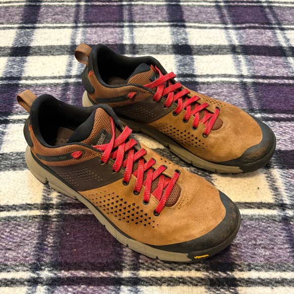 Danner Trail 2650 Shoes 61272 3" Brown/Red Hiking Sneakers - Mens 9.5D - Picture 2 of 10
